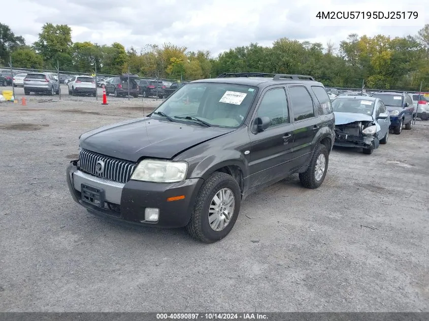 2005 Mercury Mariner Luxury/Premier VIN: 4M2CU57195DJ25179 Lot: 40590897