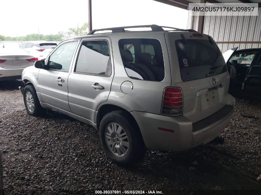 2006 Mercury Mariner Luxury/Premier VIN: 4M2CU57176KJ09897 Lot: 39337691