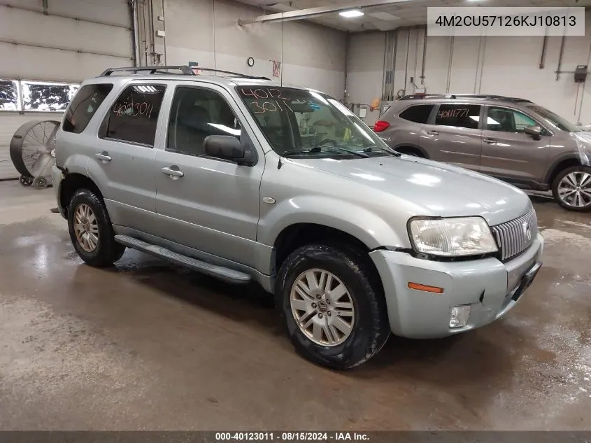 2006 Mercury Mariner Luxury/Premier VIN: 4M2CU57126KJ10813 Lot: 40123011