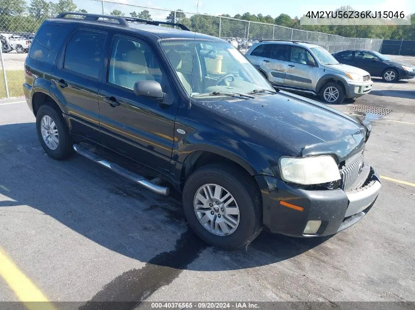 2006 Mercury Mariner Convenience VIN: 4M2YU56Z36KJ15046 Lot: 40376565