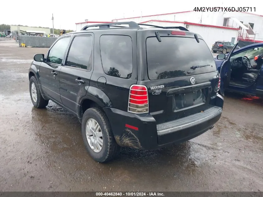 2006 Mercury Mariner Luxury/Premier VIN: 4M2YU571X6DJ05711 Lot: 40462840