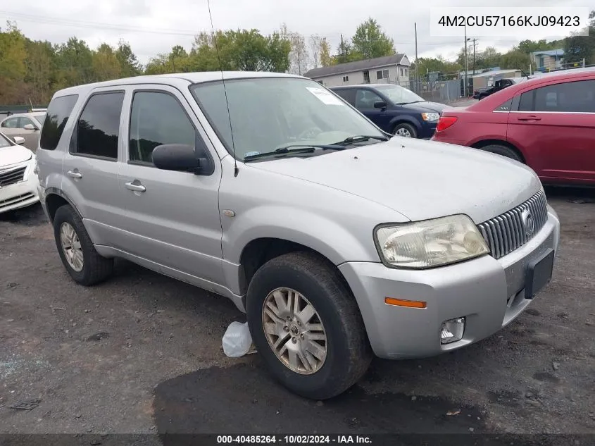 2006 Mercury Mariner Luxury/Premier VIN: 4M2CU57166KJ09423 Lot: 40485264