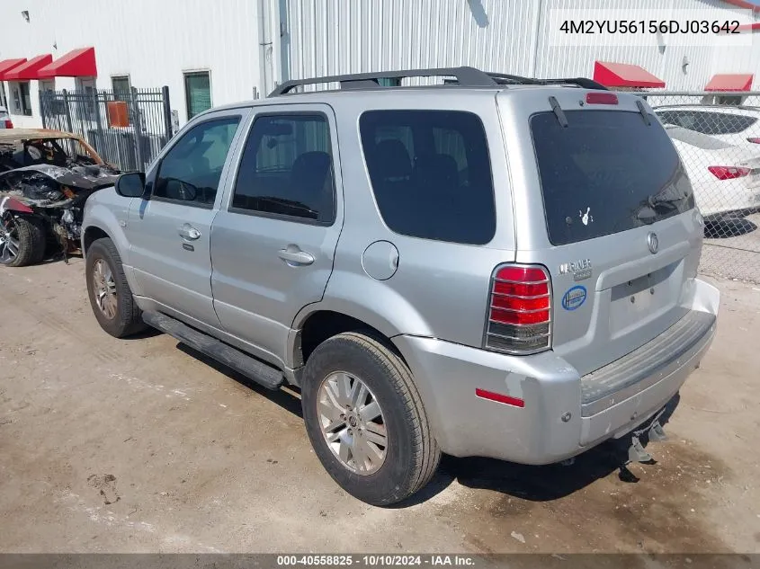 2006 Mercury Mariner Luxury/Premier VIN: 4M2YU56156DJ03642 Lot: 40558825