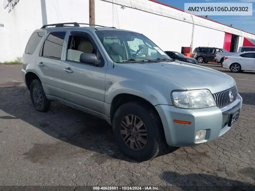 2006 Mercury Mariner Luxury/Premier VIN: 4M2YU56106DJ09302 Lot: 40628801