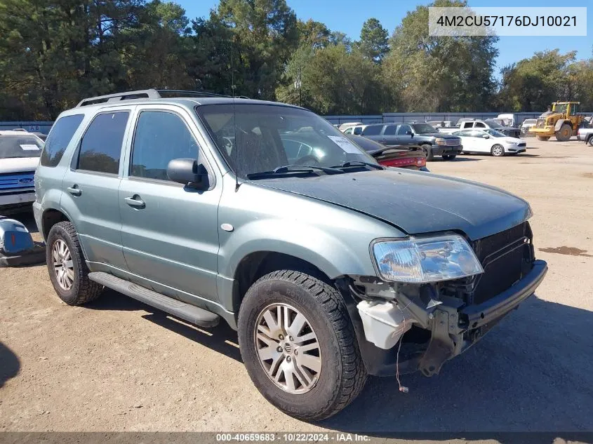 2006 Mercury Mariner Luxury/Premier VIN: 4M2CU57176DJ10021 Lot: 40659683