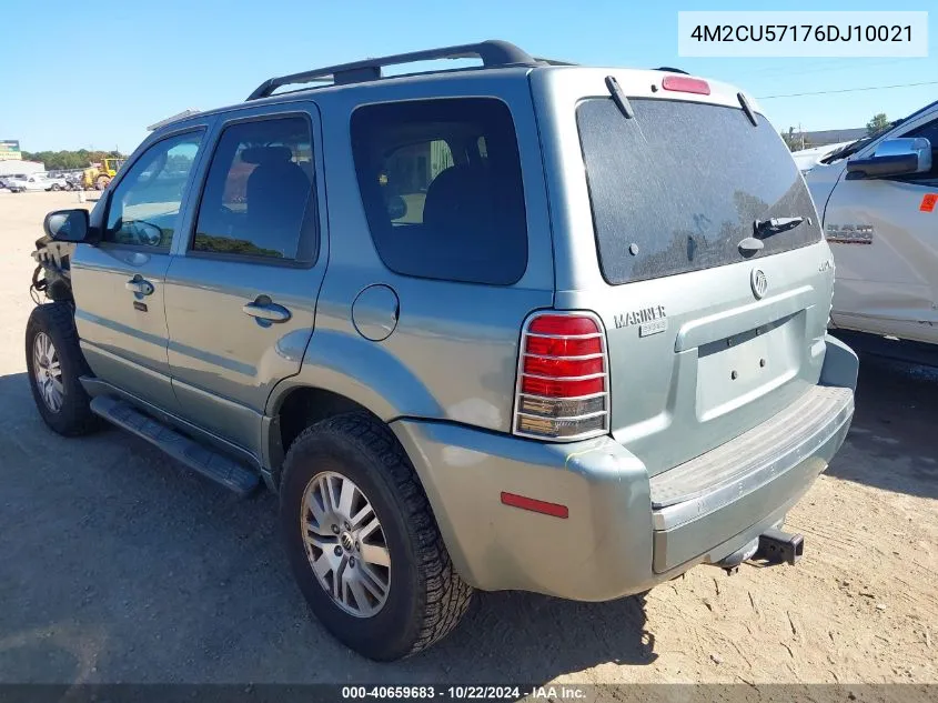 2006 Mercury Mariner Luxury/Premier VIN: 4M2CU57176DJ10021 Lot: 40659683