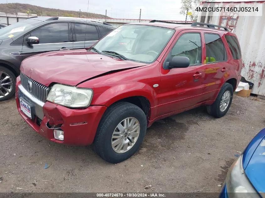 2006 Mercury Mariner Luxury/Premier VIN: 4M2CU57146DJ05214 Lot: 40724670