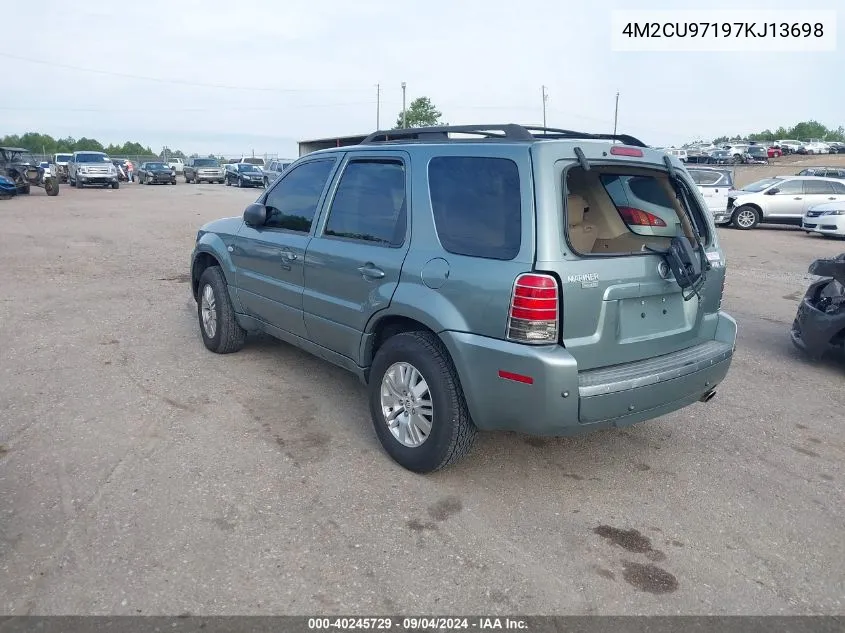 4M2CU97197KJ13698 2007 Mercury Mariner Premier