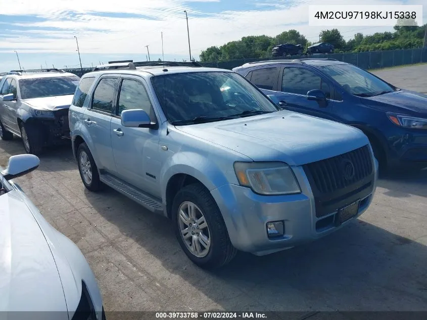 2008 Mercury Mariner Premier VIN: 4M2CU97198KJ15338 Lot: 39733758