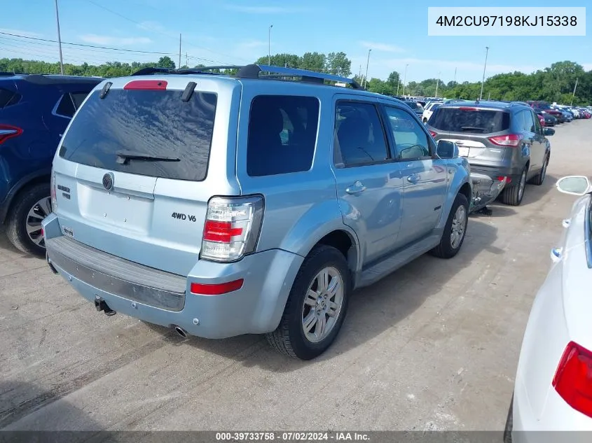 4M2CU97198KJ15338 2008 Mercury Mariner Premier