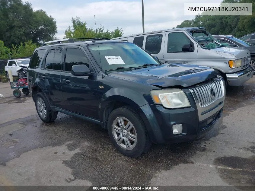 4M2CU97118KJ20341 2008 Mercury Mariner Premier