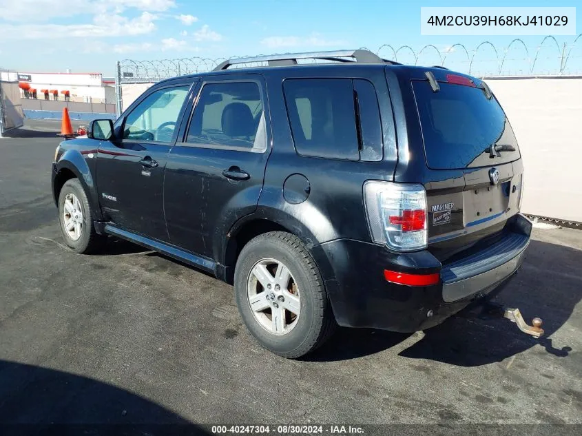 4M2CU39H68KJ41029 2008 Mercury Mariner Hybrid