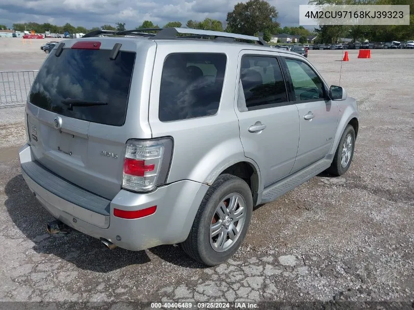 2008 Mercury Mariner Premier VIN: 4M2CU97168KJ39323 Lot: 40406489