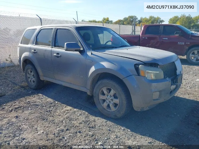 2008 Mercury Mariner Premier VIN: 4M2CU971X8KJ37090 Lot: 40536621