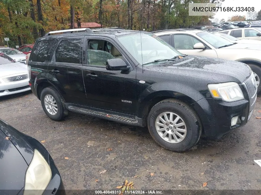 2008 Mercury Mariner Premier VIN: 4M2CU97168KJ33408 Lot: 40849313