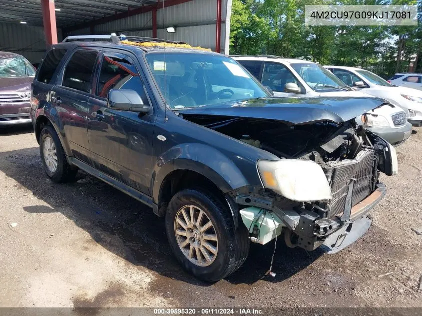 4M2CU97G09KJ17081 2009 Mercury Mariner Premier V6