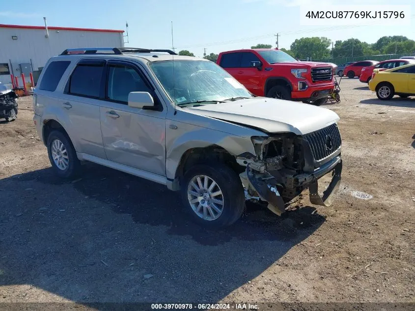 2009 Mercury Mariner Premier VIN: 4M2CU87769KJ15796 Lot: 39700978