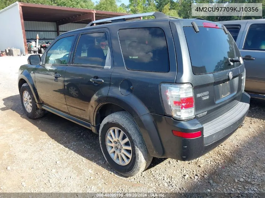 2009 Mercury Mariner Premier VIN: 4M2CU97709KJ10356 Lot: 40395195