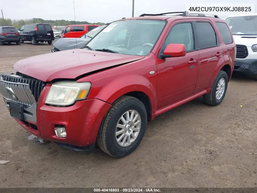 2009 Mercury Mariner Premier V6 VIN: 4M2CU97GX9KJ08825 Lot: 40416803