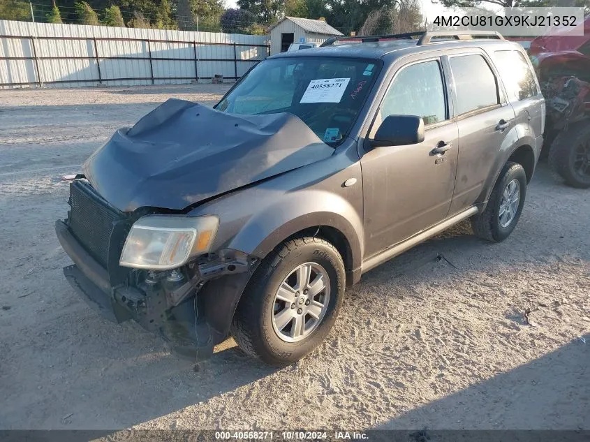 2009 Mercury Mariner V6 VIN: 4M2CU81GX9KJ21352 Lot: 40558271