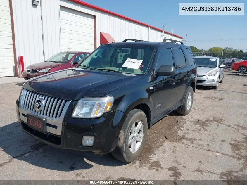 2009 Mercury Mariner Hybrid VIN: 4M2CU39389KJ13786 Lot: 40566415