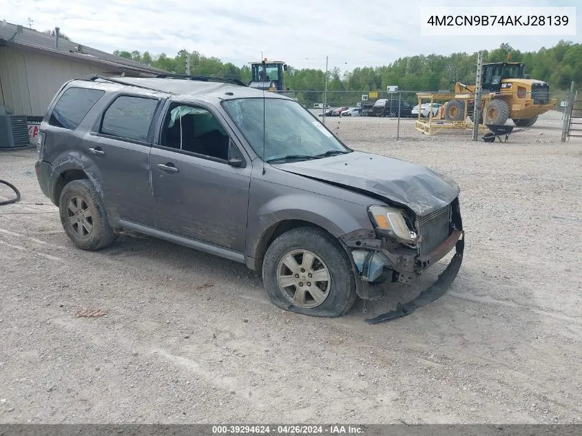 4M2CN9B74AKJ28139 2010 Mercury Mariner