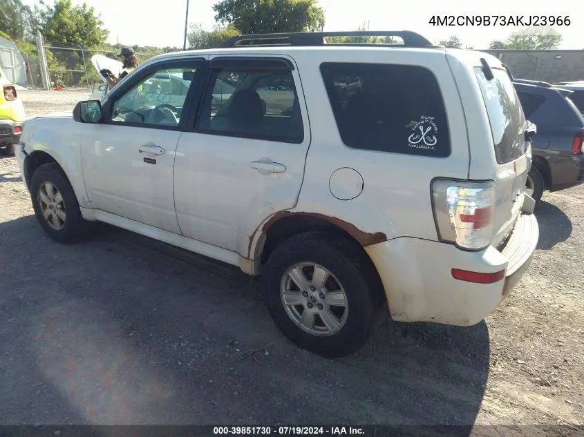 2010 Mercury Mariner VIN: 4M2CN9B73AKJ23966 Lot: 39851730