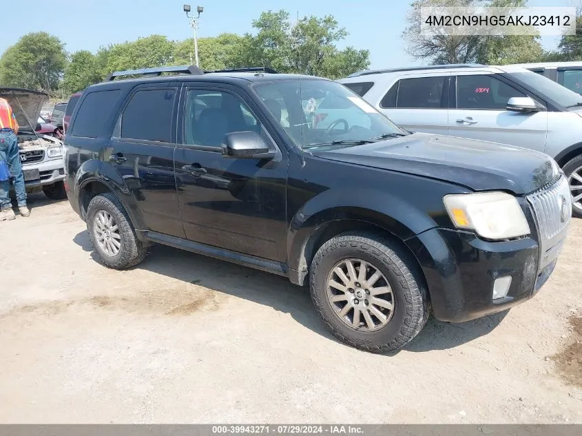 4M2CN9HG5AKJ23412 2010 Mercury Mariner Premier