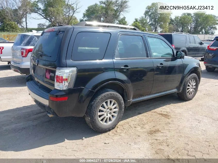 4M2CN9HG5AKJ23412 2010 Mercury Mariner Premier