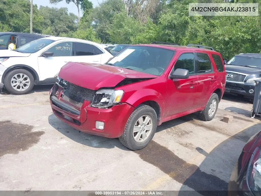 2010 Mercury Mariner VIN: 4M2CN9BG4AKJ23815 Lot: 39953194