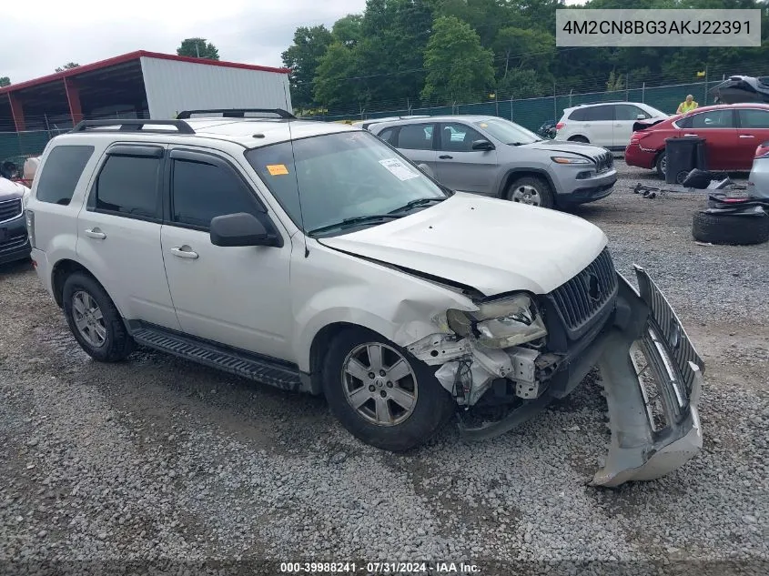 2010 Mercury Mariner VIN: 4M2CN8BG3AKJ22391 Lot: 39988241