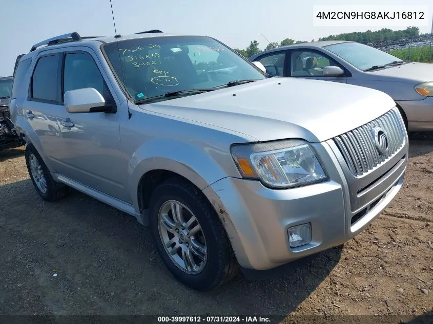 4M2CN9HG8AKJ16812 2010 Mercury Mariner Premier