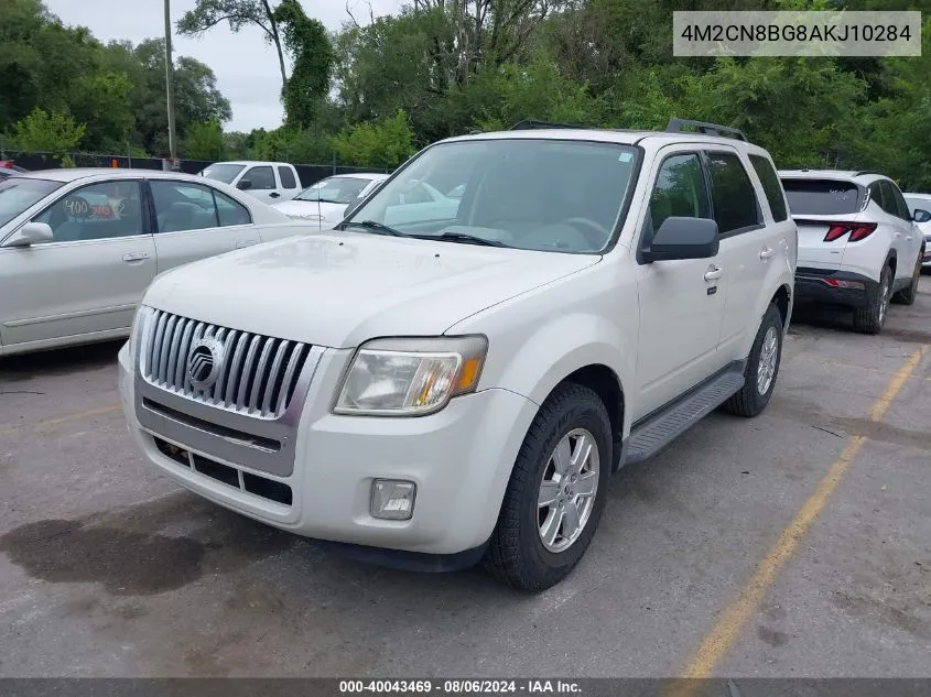 2010 Mercury Mariner VIN: 4M2CN8BG8AKJ10284 Lot: 40043469