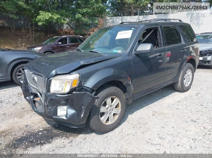 2010 Mercury Mariner VIN: 4M2CN8B79AKJ28843 Lot: 40099437