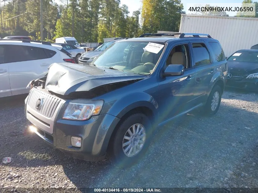 2010 Mercury Mariner Premier VIN: 4M2CN9HGXAKJ06590 Lot: 40134416