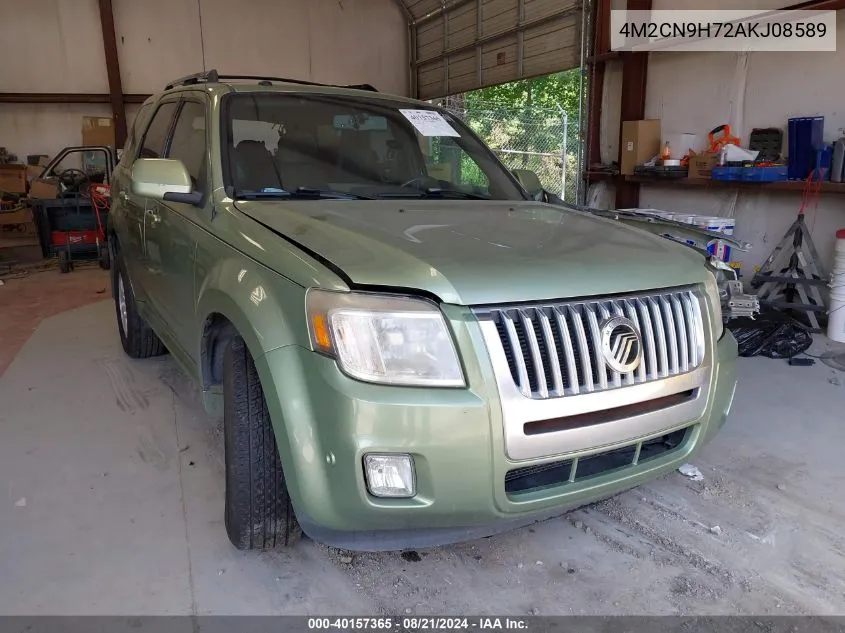 2010 Mercury Mariner Premier VIN: 4M2CN9H72AKJ08589 Lot: 40157365