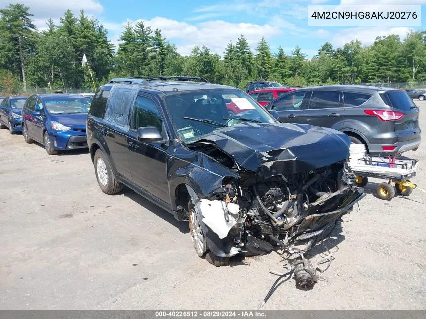 4M2CN9HG8AKJ20276 2010 Mercury Mariner Premier