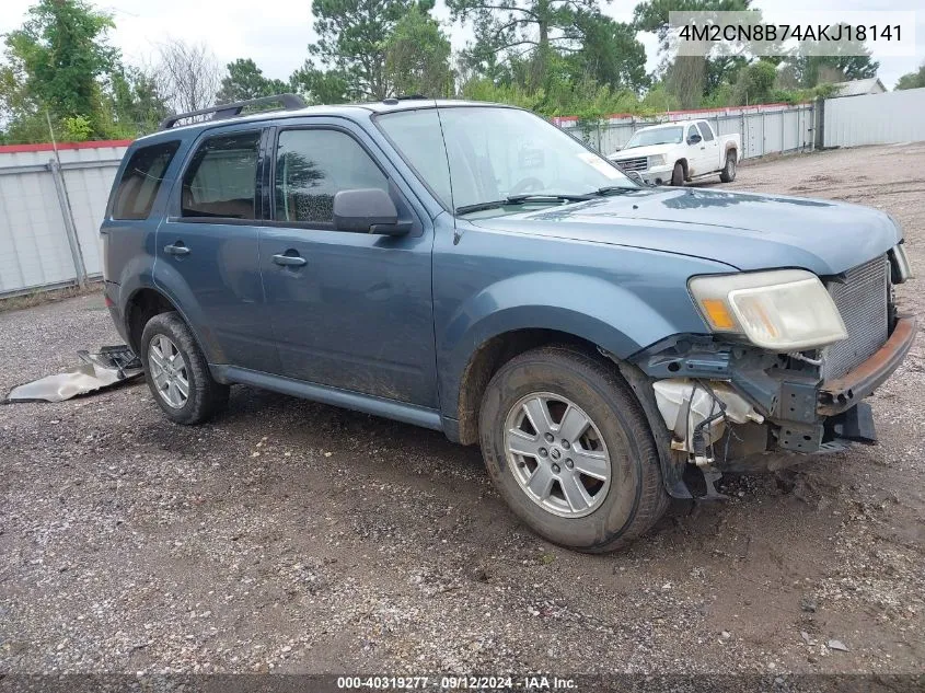 2010 Mercury Mariner VIN: 4M2CN8B74AKJ18141 Lot: 40319277