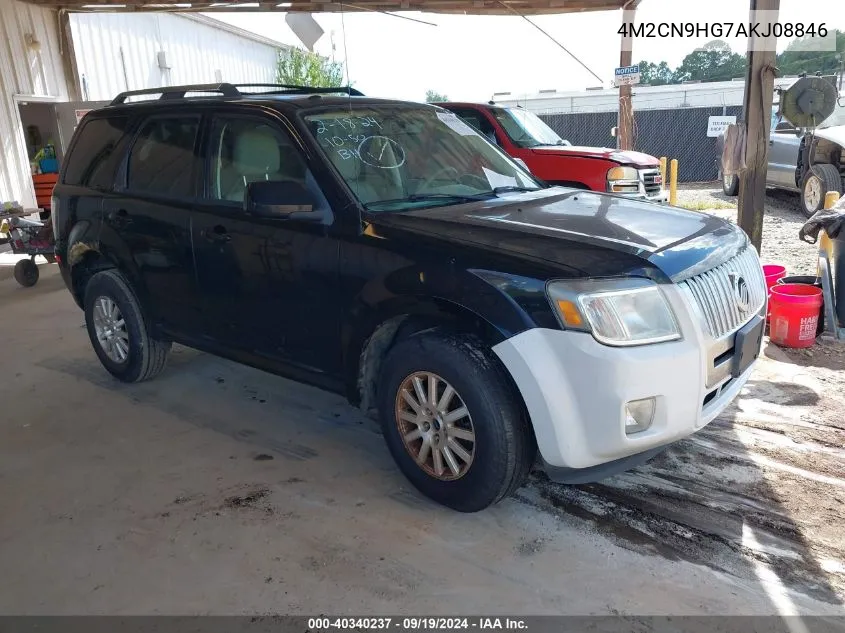 2010 Mercury Mariner Premier VIN: 4M2CN9HG7AKJ08846 Lot: 40340237