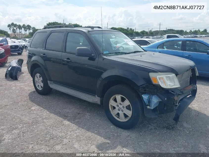 2010 Mercury Mariner VIN: 4M2CN8B71AKJ07727 Lot: 40373866