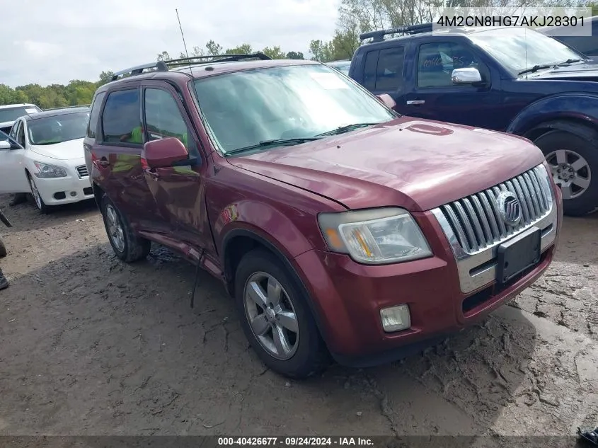 2010 Mercury Mariner Premier VIN: 4M2CN8HG7AKJ28301 Lot: 40426677