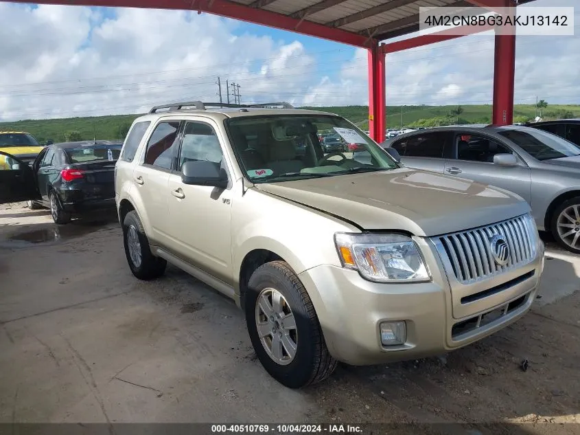 2010 Mercury Mariner VIN: 4M2CN8BG3AKJ13142 Lot: 40510769