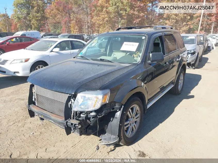 2010 Mercury Mariner Premier VIN: 4M2CN9HG7AKJ25047 Lot: 40666863