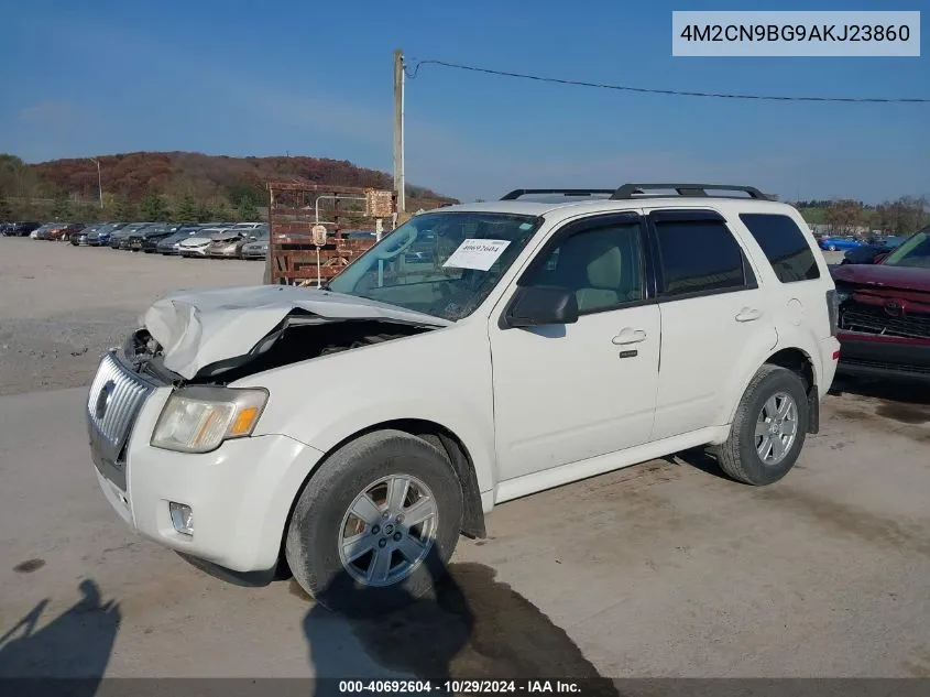 2010 Mercury Mariner VIN: 4M2CN9BG9AKJ23860 Lot: 40692604