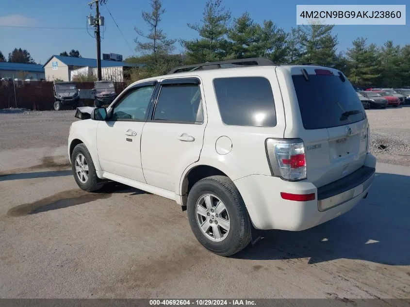 2010 Mercury Mariner VIN: 4M2CN9BG9AKJ23860 Lot: 40692604