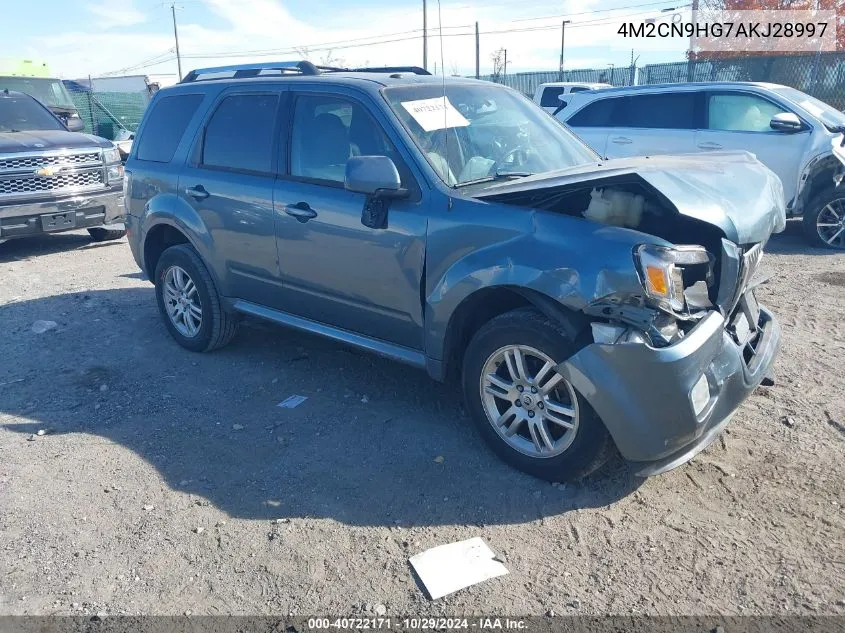 2010 Mercury Mariner Premier VIN: 4M2CN9HG7AKJ28997 Lot: 40722171