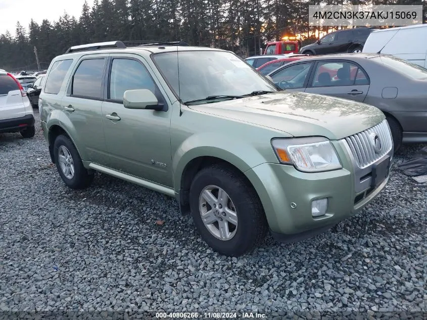 2010 Mercury Mariner Hybrid VIN: 4M2CN3K37AKJ15069 Lot: 40806266