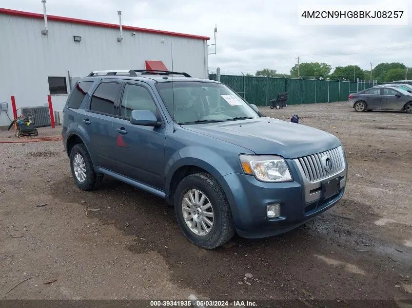 4M2CN9HG8BKJ08257 2011 Mercury Mariner Premier