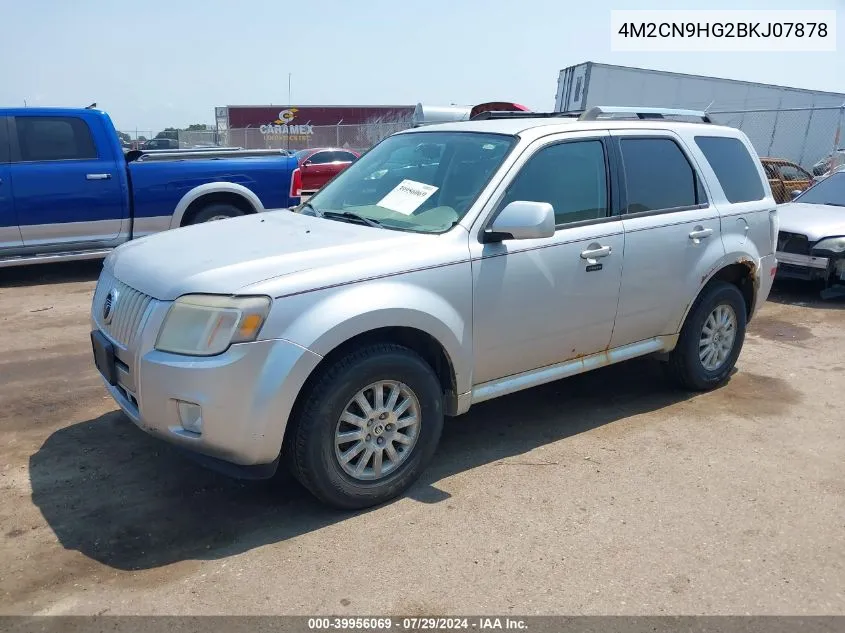 2011 Mercury Mariner Premier VIN: 4M2CN9HG2BKJ07878 Lot: 39956069