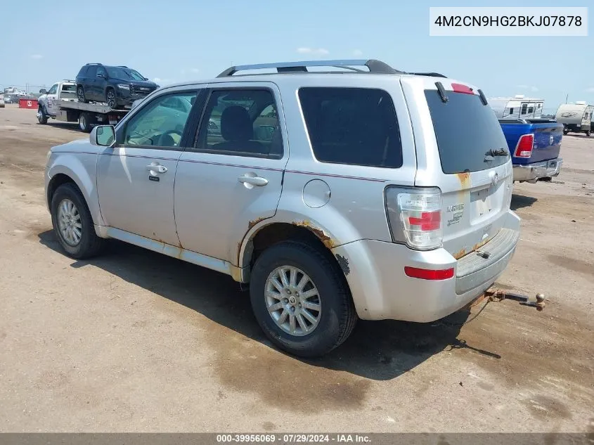 2011 Mercury Mariner Premier VIN: 4M2CN9HG2BKJ07878 Lot: 39956069